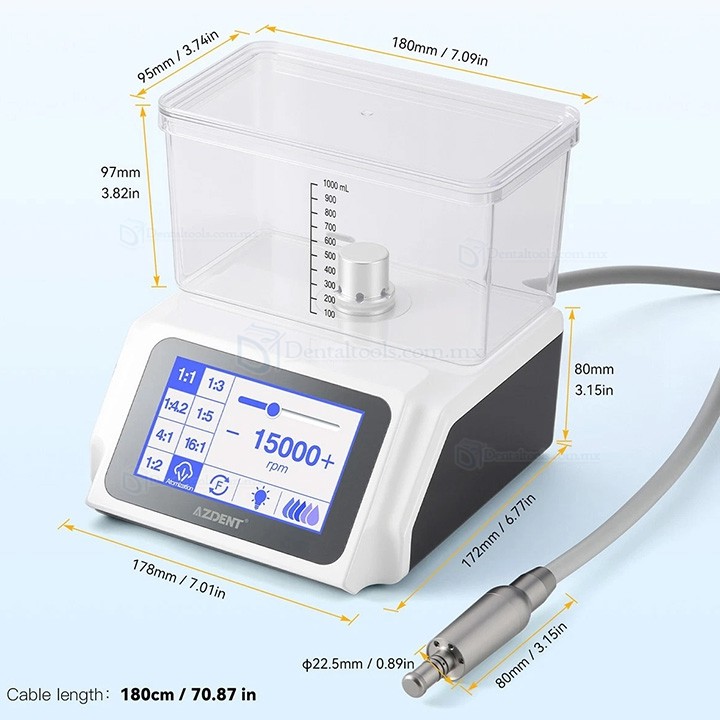 WM-E5 Micromotor quir&uacute;rgico sin escobillas con LED e irrigaci&oacute;n aut&oacute;noma